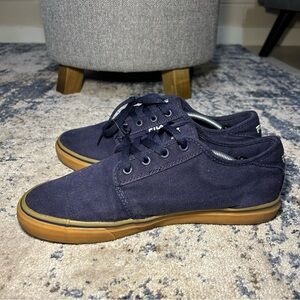 FILA Navy Blue Lace-Up Sneakers Size 8.5